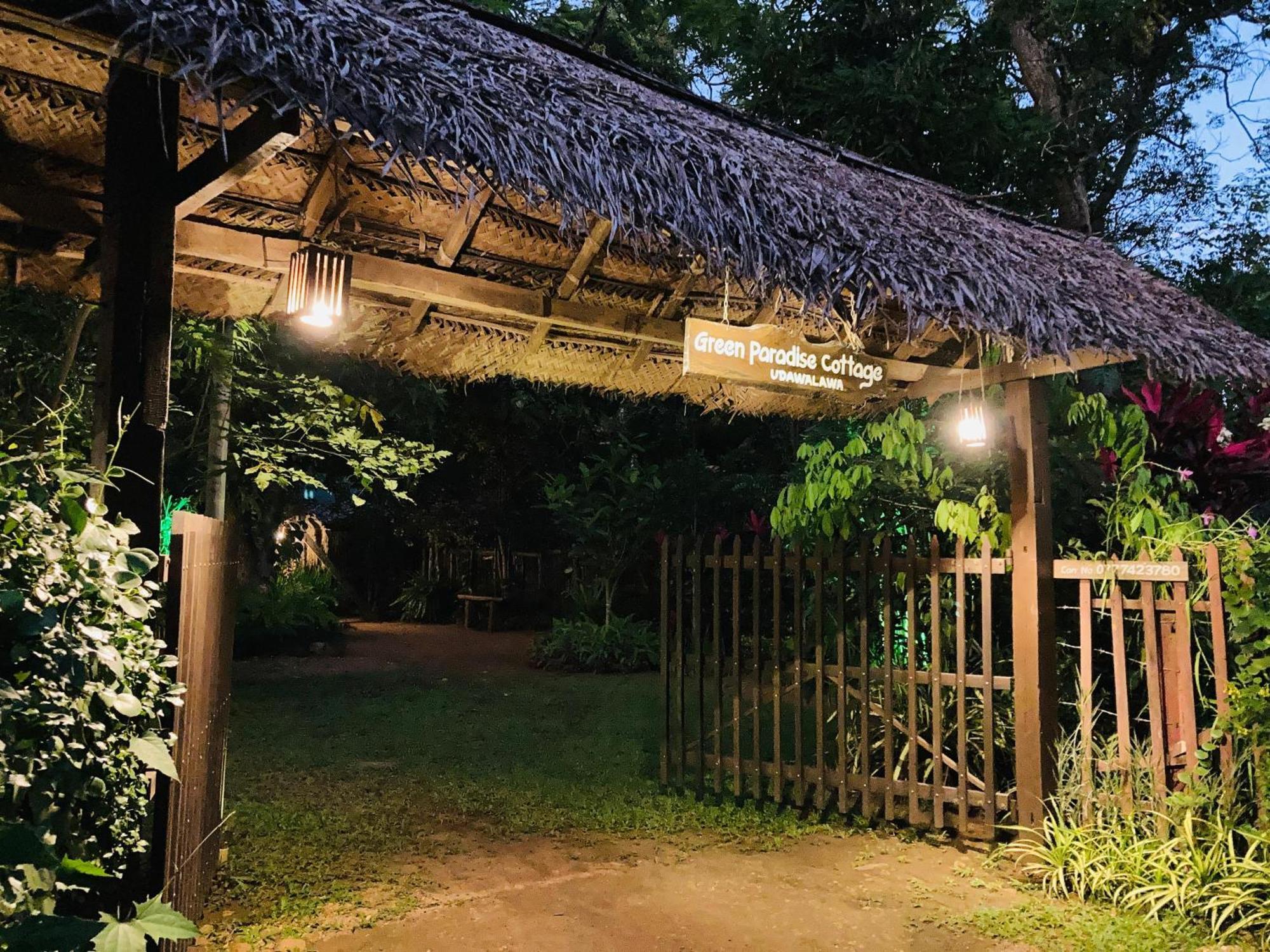 Green Paradise Cottage Udawalawa Udawalawe Exterior foto
